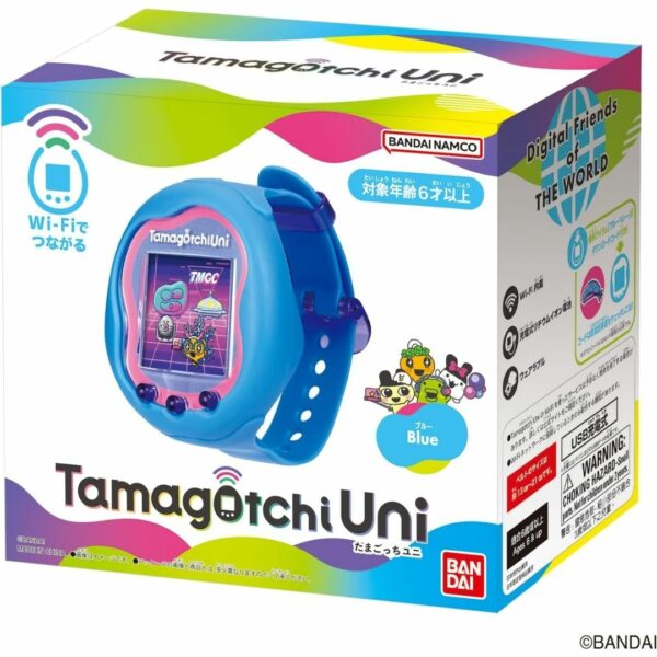 [Tamagotchi] BANDAI Tamagotchi Uni Blue (2023 Japan Toy Awards) Kualitas Bagus