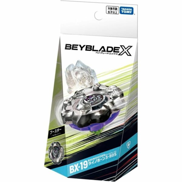 [Beyblade] TAKARA TOMY Beyblade X Booster Rhinohorn 3-80S BX-19 Terbatas