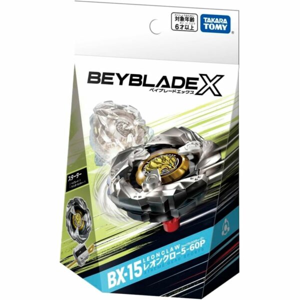 [Beyblade] TAKARA TOMY Beyblade X BX-15 Starter Leon Claw 5-60P Terbatas