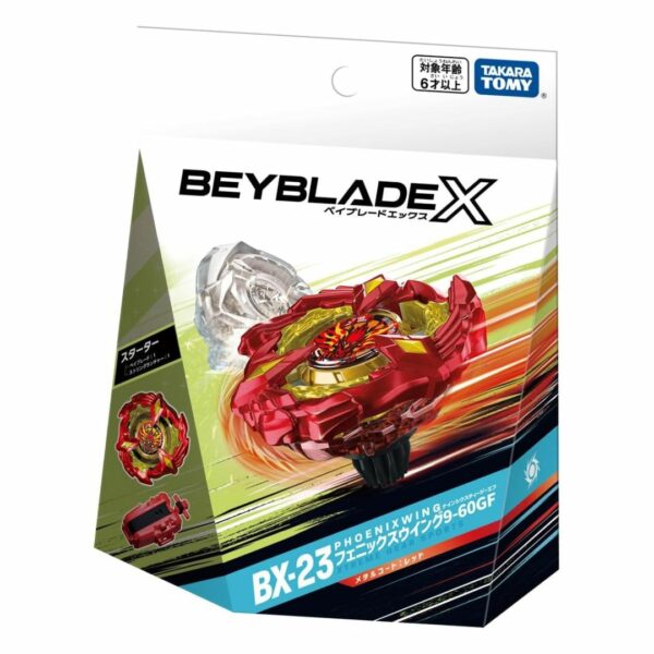 Takara Tomy BEYBLADE X Phoenix Wing 9-60GF BX23