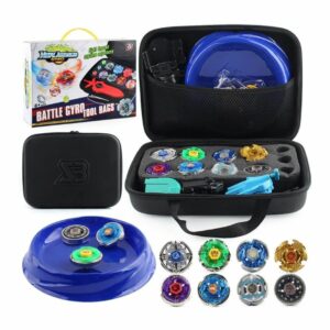 Beyblade Battke Gyro Set with Storage Case for Competition Games