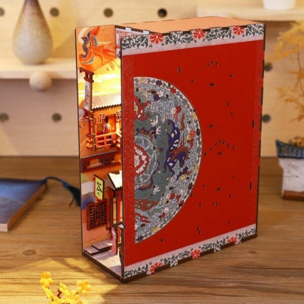 Book Nook Kit Dunhuang Dream [3D Wooden DIY Miniature] Kualitas Terbaik