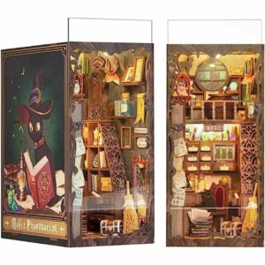 Book Nook Kit Detective Agency (3D Wooden DIY Miniature) Kualitas Terbaik