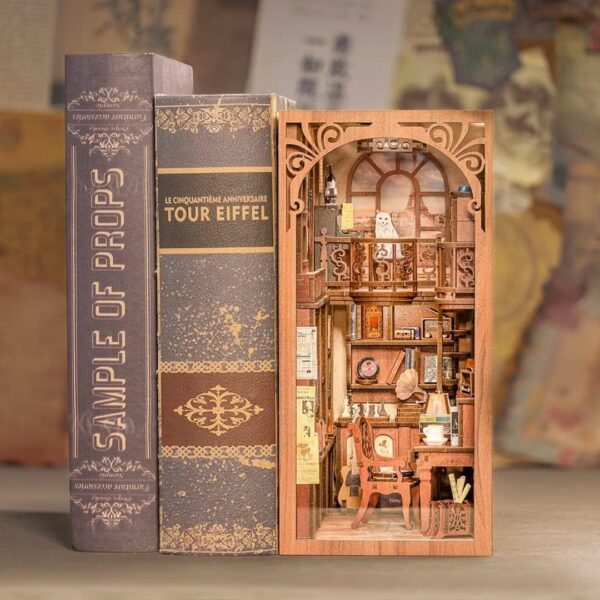 Book Nook Kit Music Workshop (3D Wooden DIY Miniature) Kualitas Terbaik