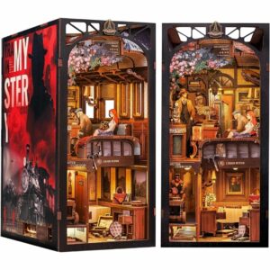 Book Nook Kit Train Mystery (3D DIY Miniature) Kualitas Terbaik