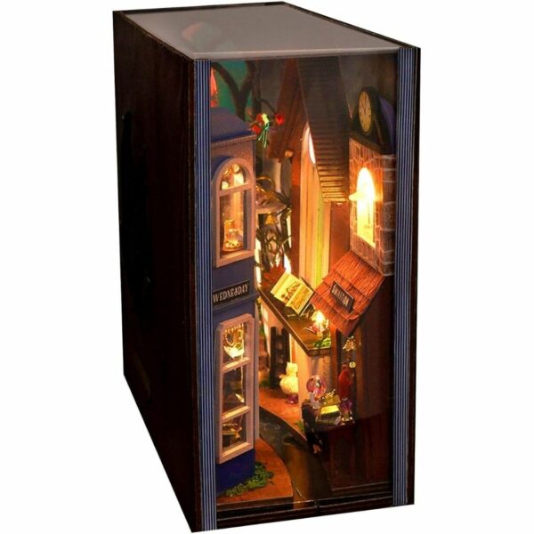 Book Nook Kit Magic Spell (3D DIY Miniature) Kualitas Terbaik