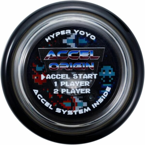 BANDAI Hyper Yoyo Axle Origin Gaming Black (24) Kualitas Terbaik