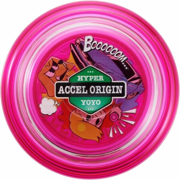 BANDAI Hyper Yoyo Axle Origin Cartoon Pink (24) Kualitas Terbaik