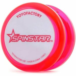 Yoyo Spinstar Pink/White Cap with DVD for beginners (Yoyo Factory) (24) Kualitas Terbaik