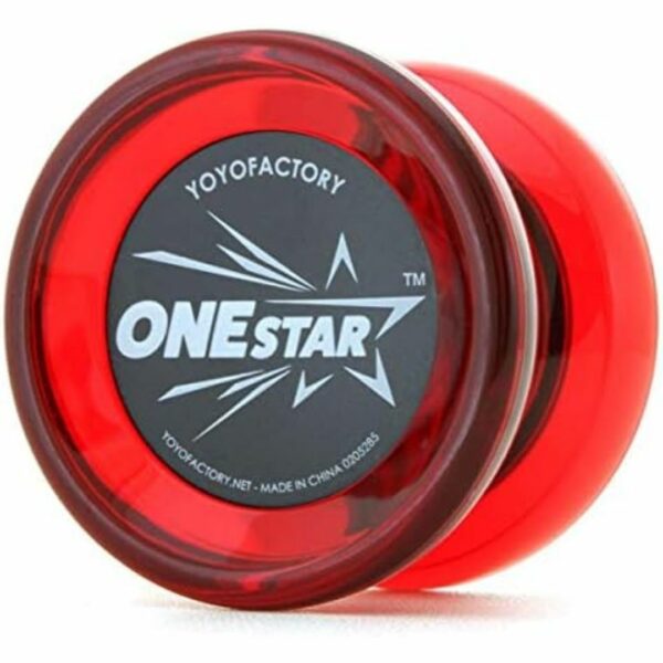 Yoyo OneStar Red with DVD for beginners (Yoyo Factory) (24) Kualitas Terbaik