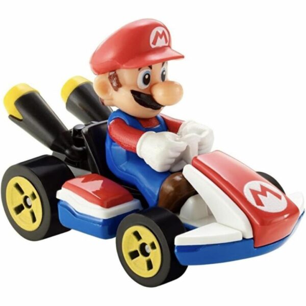 Hot Wheels Mario Kart Mario Standard Kart (GBG26) Orisinil Kualitas Tinggi