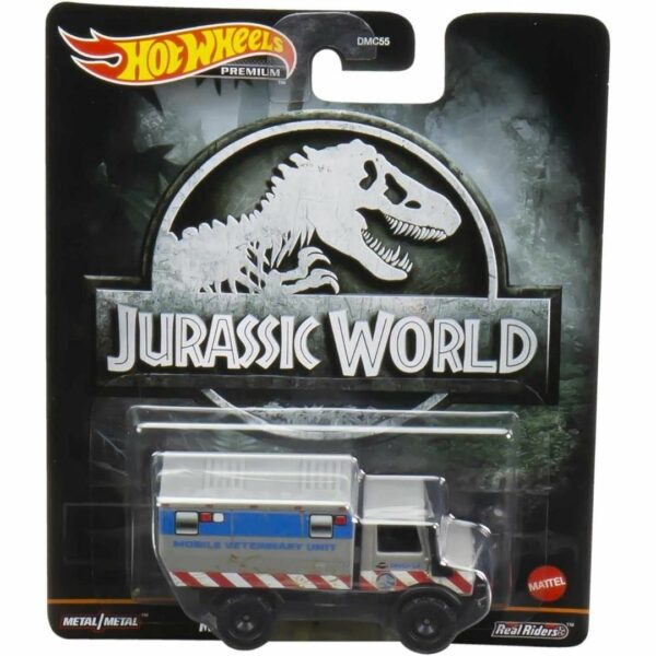 Hot Wheels Premium Jurassic World Unimog U1300 (HCP08) Orisinil Kualitas Tinggi