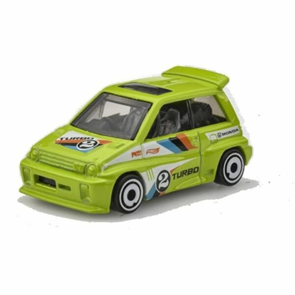 Hot Wheels 85 Honda City Turbo II Green (‎HHD76) (HW TURBO) Orisinil Kualitas Tinggi