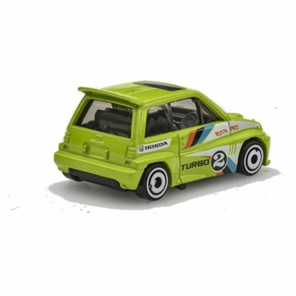 Hot Wheels 85 Honda City Turbo II Green (‎HHD76) (HW TURBO) Orisinil Kualitas Tinggi