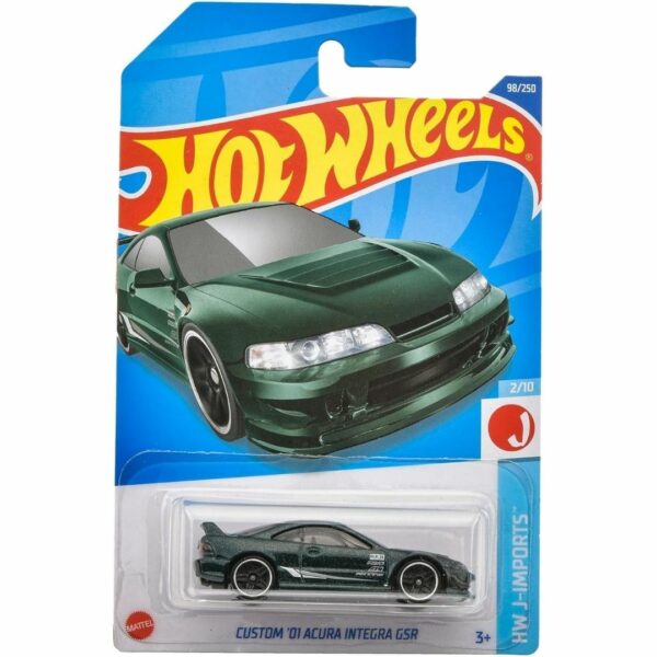 Hot Wheels Custom 01 Acura Integra GSR (‎HHD98) (HW J-IMPORTS) Orisinil Kualitas Tinggi