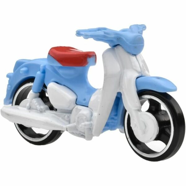 Hot Wheels Honda Super Cub Custom light blue white HNK03 (HW MOTO) Orisinil Kualitas Tinggi