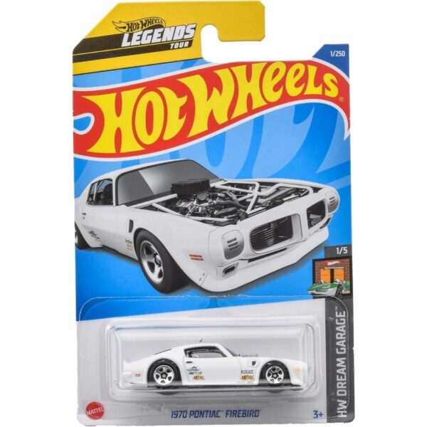 [Mini Car] Hot Wheels 1970 Pontiac Firebird Basic Car HHD84 (Hot Wheels Legends Tour) Kualitas Premium