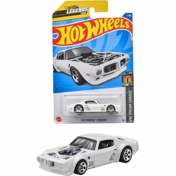 [Mini Car] Hot Wheels 1970 Pontiac Firebird Basic Car HHD84 (Hot Wheels Legends Tour) Kualitas Premium