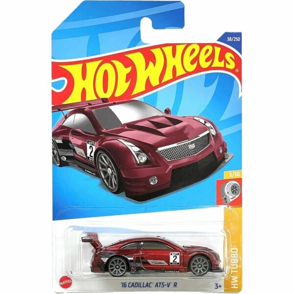 [Mini Car] Hot Wheels HHD87 '16 Cadillac ATS-V R Basic Car Kualitas Premium