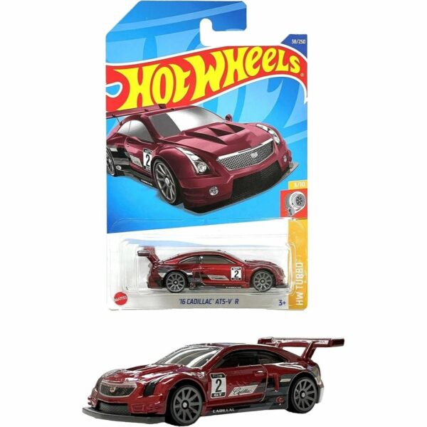 [Mini Car] Hot Wheels HHD87 '16 Cadillac ATS-V R Basic Car Kualitas Premium