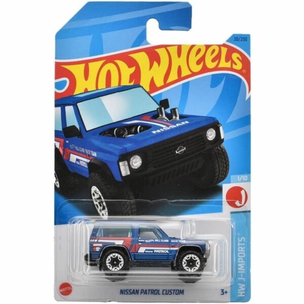 [Mini Car] Hot Wheels Nissan Patrol Custom Basic (Hot Wheels HNK05) (WH J-Imports) Kualitas Premium