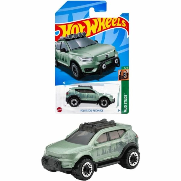 [Mini Car] Hot Wheels Volvo XC40 Recharge basic (Hot Wheels HNK40) (Mudstuds) Kualitas Premium