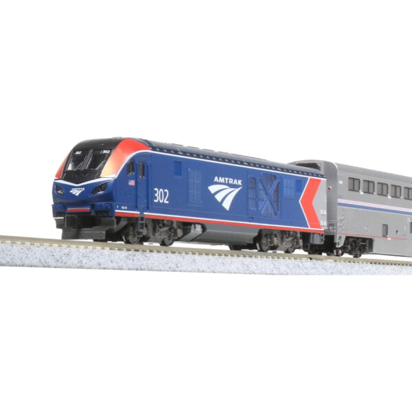 KATO 10-1788 N Gauge Amtrak ALC-42 (Miniatur Kereta) Asli Kualitas Tinggi