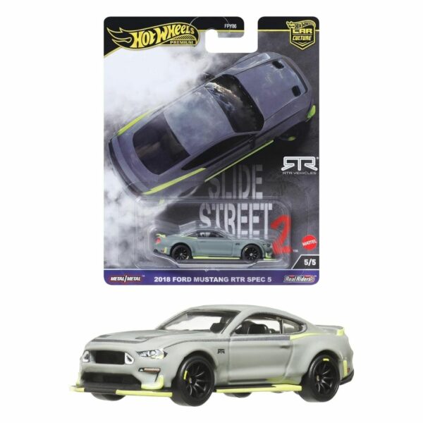 HKC85 Hot Wheels Ford Mustang RTR Car Culture Slide Street 2018