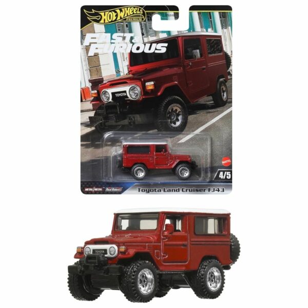 HRT96 Hot Wheels Fast and Furious Toyota Land Cruiser FJ43