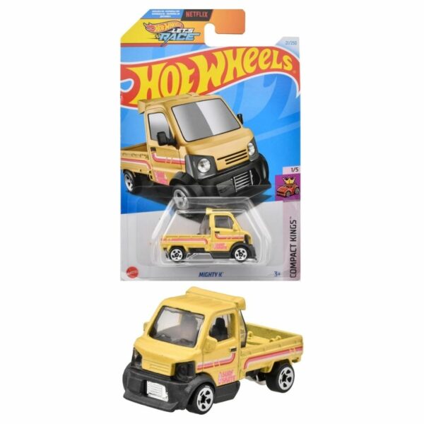 Hot Wheels Basic Car Mighty K HXR00 Yellow