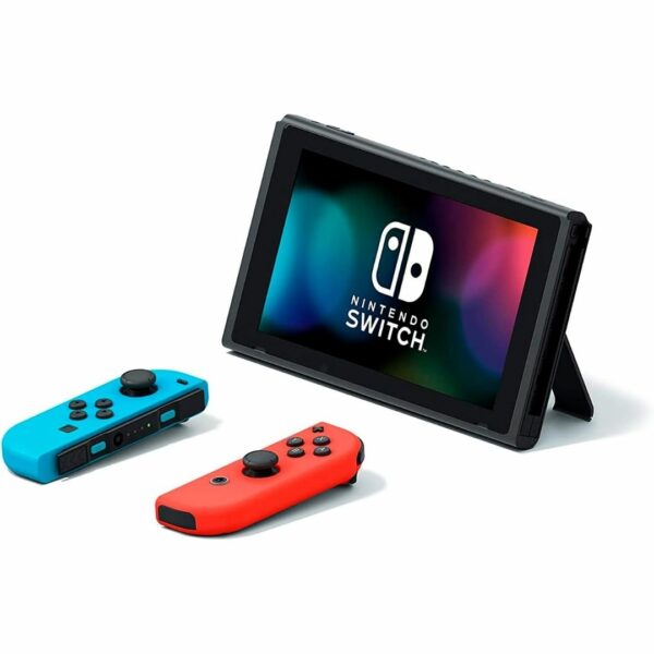 [Console] Nintendo Switch Main Unit Joy-Con (L) Neon Blue / (R) Neon Red (Nintendo) (2019) Asli