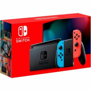 [Console] Nintendo Switch Main Unit Joy-Con (L) Neon Blue / (R) Neon Red (Nintendo) (2019) Asli