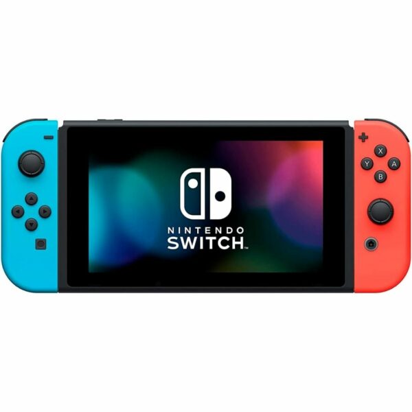 [Console] Nintendo Switch Main Unit Joy-Con (L) Neon Blue / (R) Neon Red (Nintendo) (2019) Asli