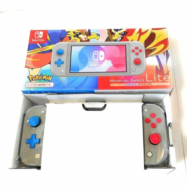 [Console] Nintendo Switch Lite Zacian Zamazenta (Nintendo) (2019) Asli