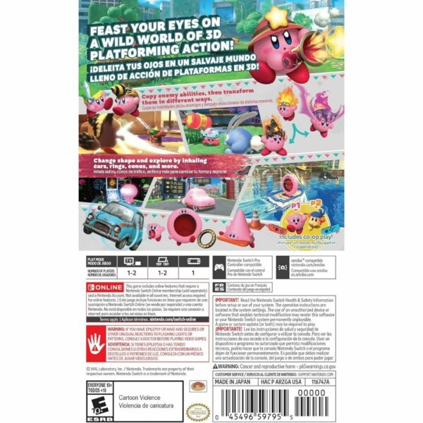 [Nintendo Switch Game] Kirby and the Forgotten Land (Switch) 2022 Terbaik