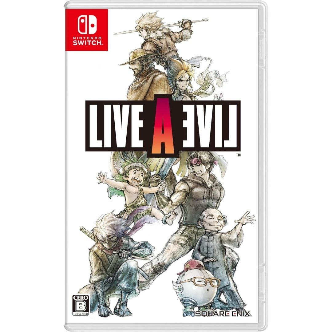  [Nintendo Switch Game] (Square Enix) LIVE A LIVE 2022 Game Menarik 