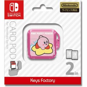 [Cartridge Case] Kirby Card Pod for Nintendo Switch (4 Varian) (Keys Factory) Terbaik