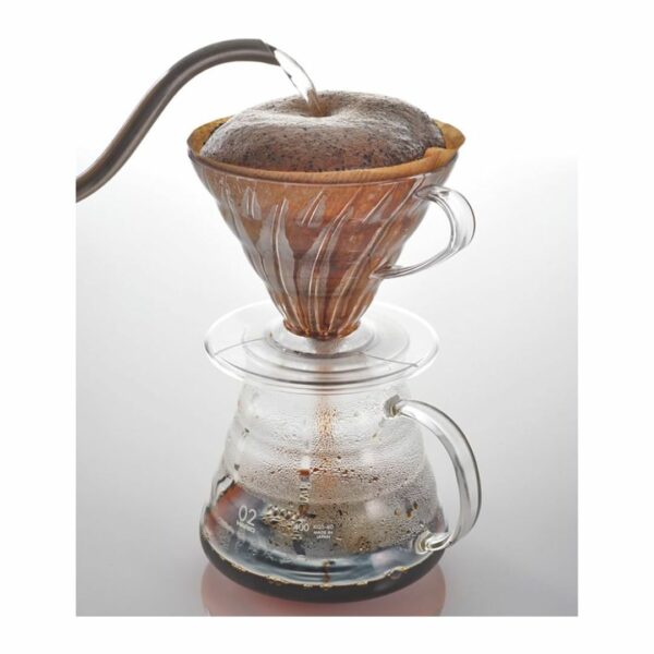 HARIO V60 Transparent Coffee Dripper Clear 1-2 cup