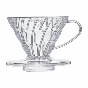 HARIO V60 Transparent Coffee Dripper Clear 1-2 cup