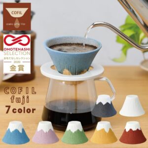 COFIL Fuji Dripper 7 Color (Ceramic Coffee Filter) Kualitas Terbaik