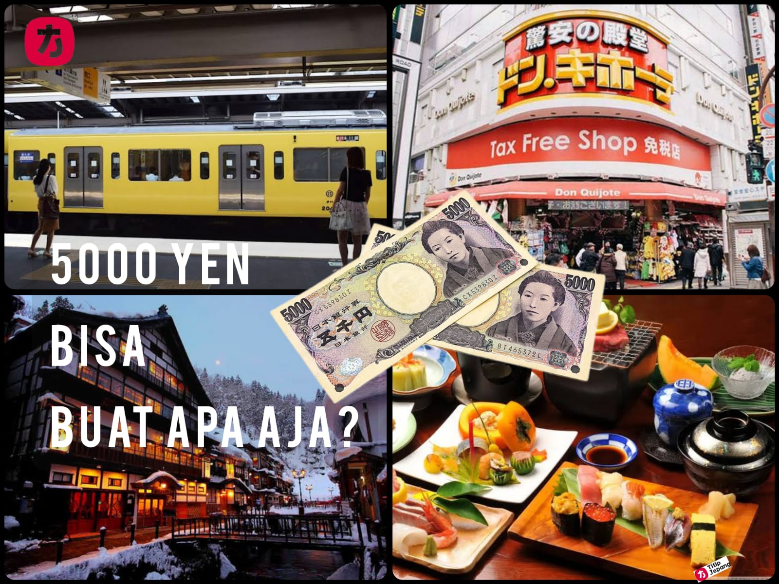 5000 yen di Jepang