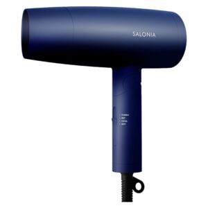 SALONIA Speedy Ion Hair Dryer Navy