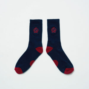 Atarashi Gakko School emblem socks (NAVY)