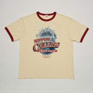 Kaos Atarashi Gakko NIPPON CALLING TEE/NATURAL