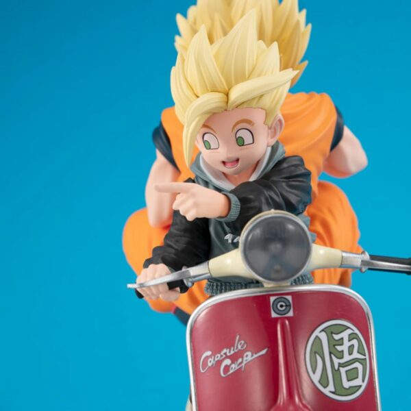 Megahouse Figure Desktop Real McCoy EX Dragon Ball Z Super Saiyan Son Goku & Super Saiyan Son Gohan (PO-24)