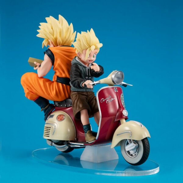 Megahouse Figure Desktop Real McCoy EX Dragon Ball Z Super Saiyan Son Goku & Super Saiyan Son Gohan (PO-24)