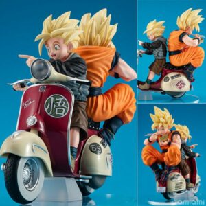 Megahouse Figure Desktop Real McCoy EX Dragon Ball Z Super Saiyan Son Goku & Super Saiyan Son Gohan (PO-24)