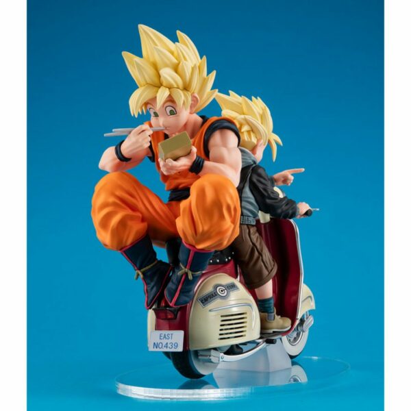 Megahouse Figure Desktop Real McCoy EX Dragon Ball Z Super Saiyan Son Goku & Super Saiyan Son Gohan (PO-24)