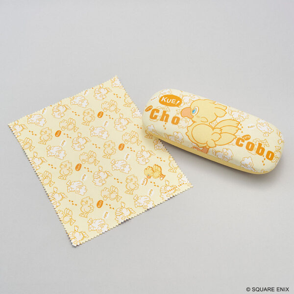 Final Fantasy Series Glasses Case + Cloth Chocobo