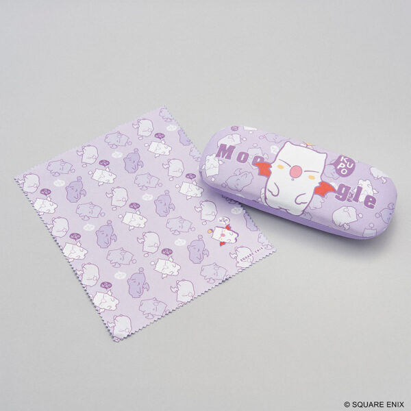 Final Fantasy Series Glasses Case + Cloth Moogle